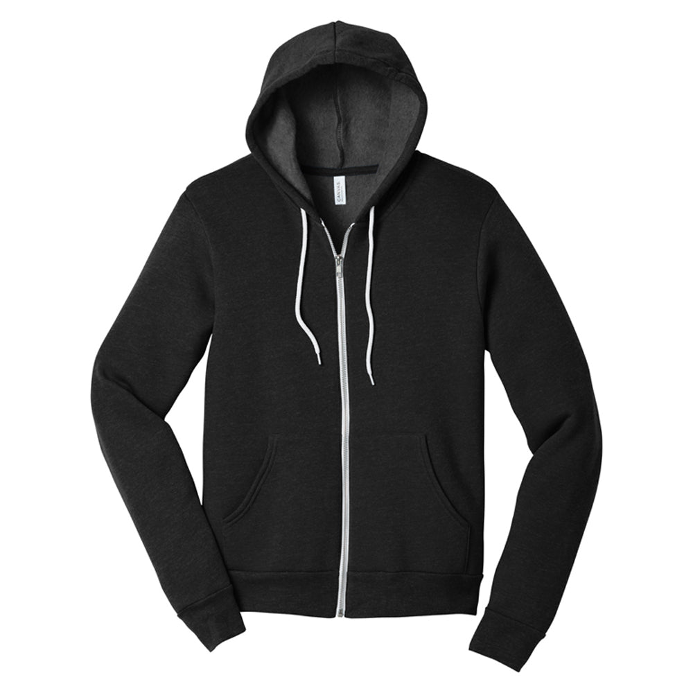 BELLA+CANVAS Unisex Sponge Fleece Full-Zip Hoodie