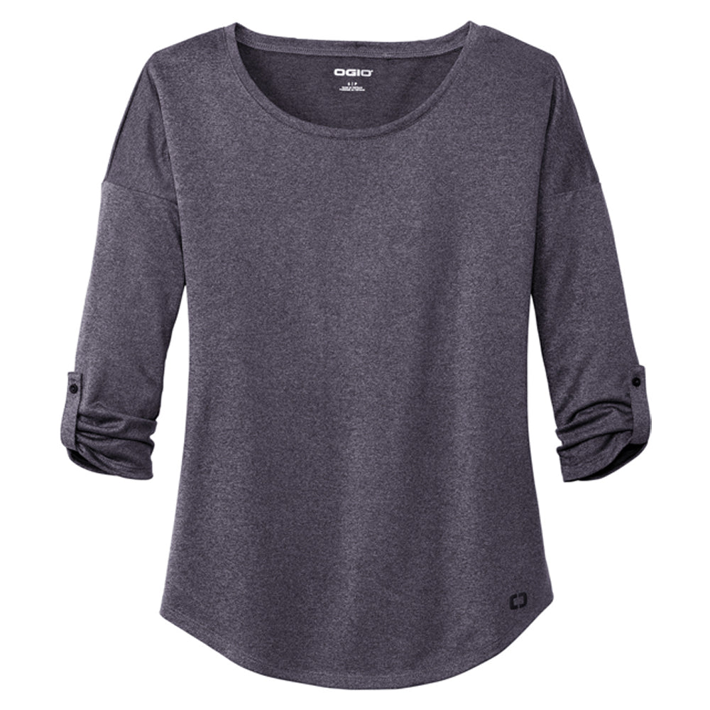 OGIO Ladies Gravitate Scoop 3/4-Sleeve