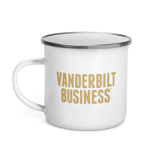 Vanderbilt Business Enamel Mug