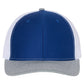 Royal/ White/ Heather Grey