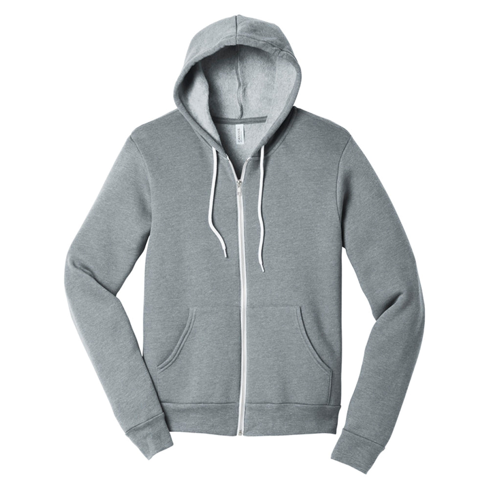 BELLA+CANVAS Unisex Sponge Fleece Full-Zip Hoodie