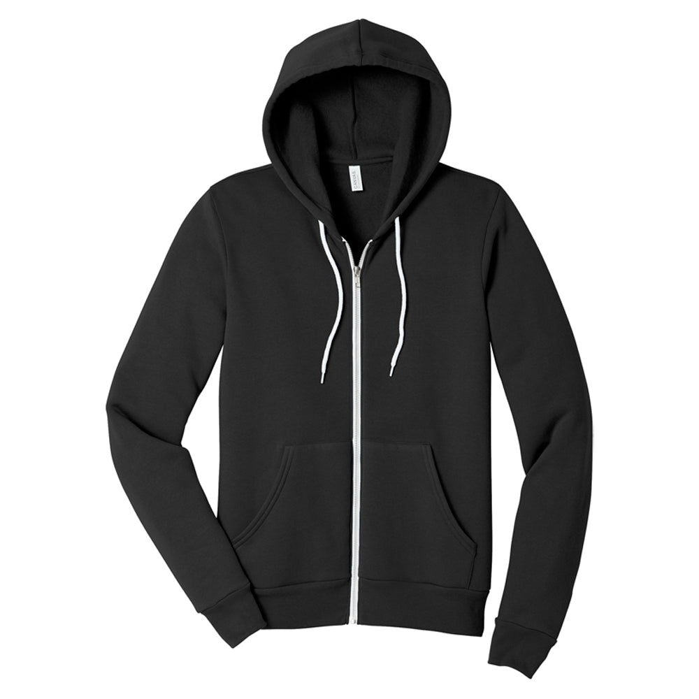 BELLA+CANVAS Unisex Sponge Fleece Full-Zip Hoodie