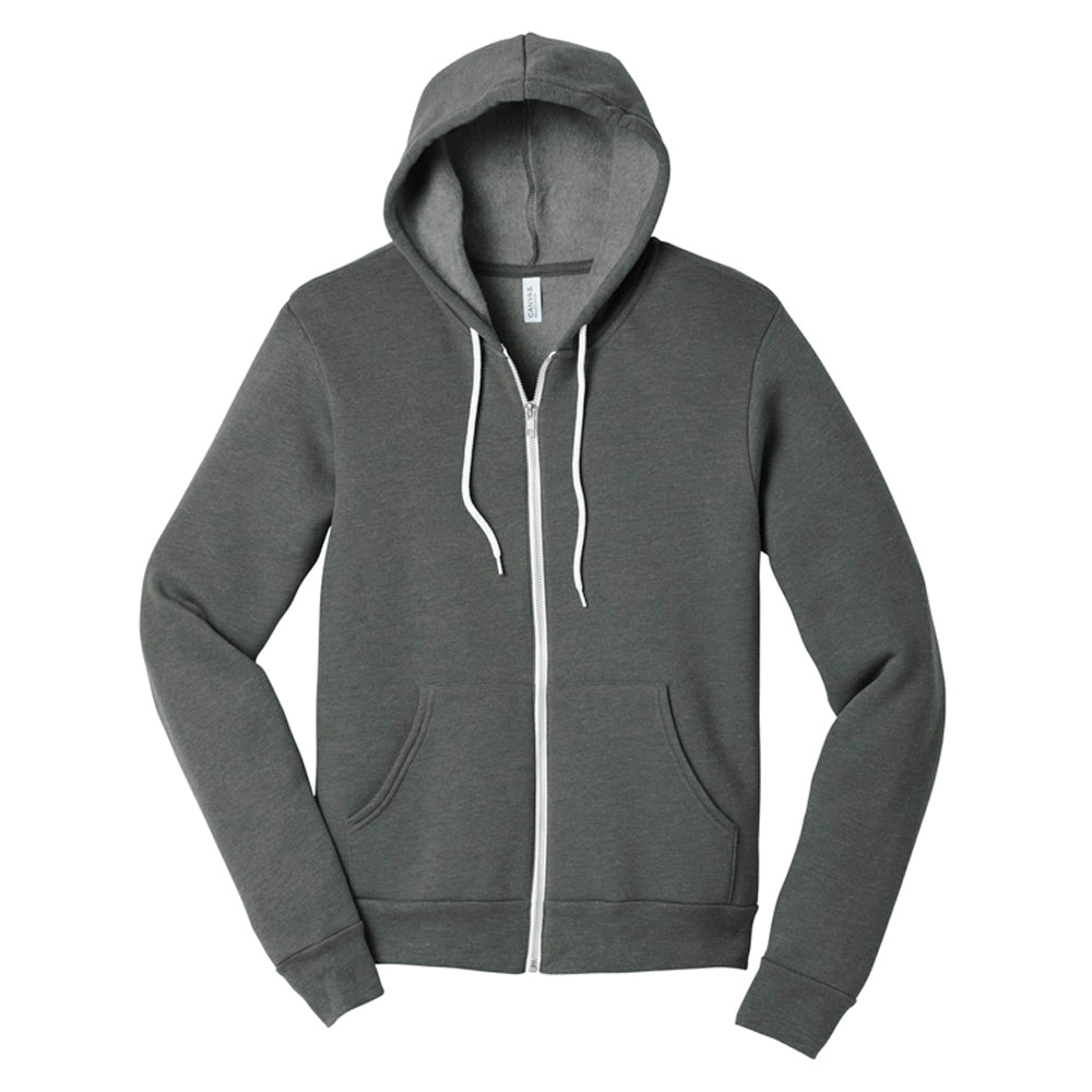 BELLA+CANVAS Unisex Sponge Fleece Full-Zip Hoodie