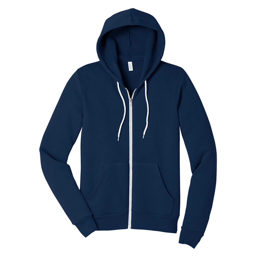 BELLA+CANVAS Unisex Sponge Fleece Full-Zip Hoodie