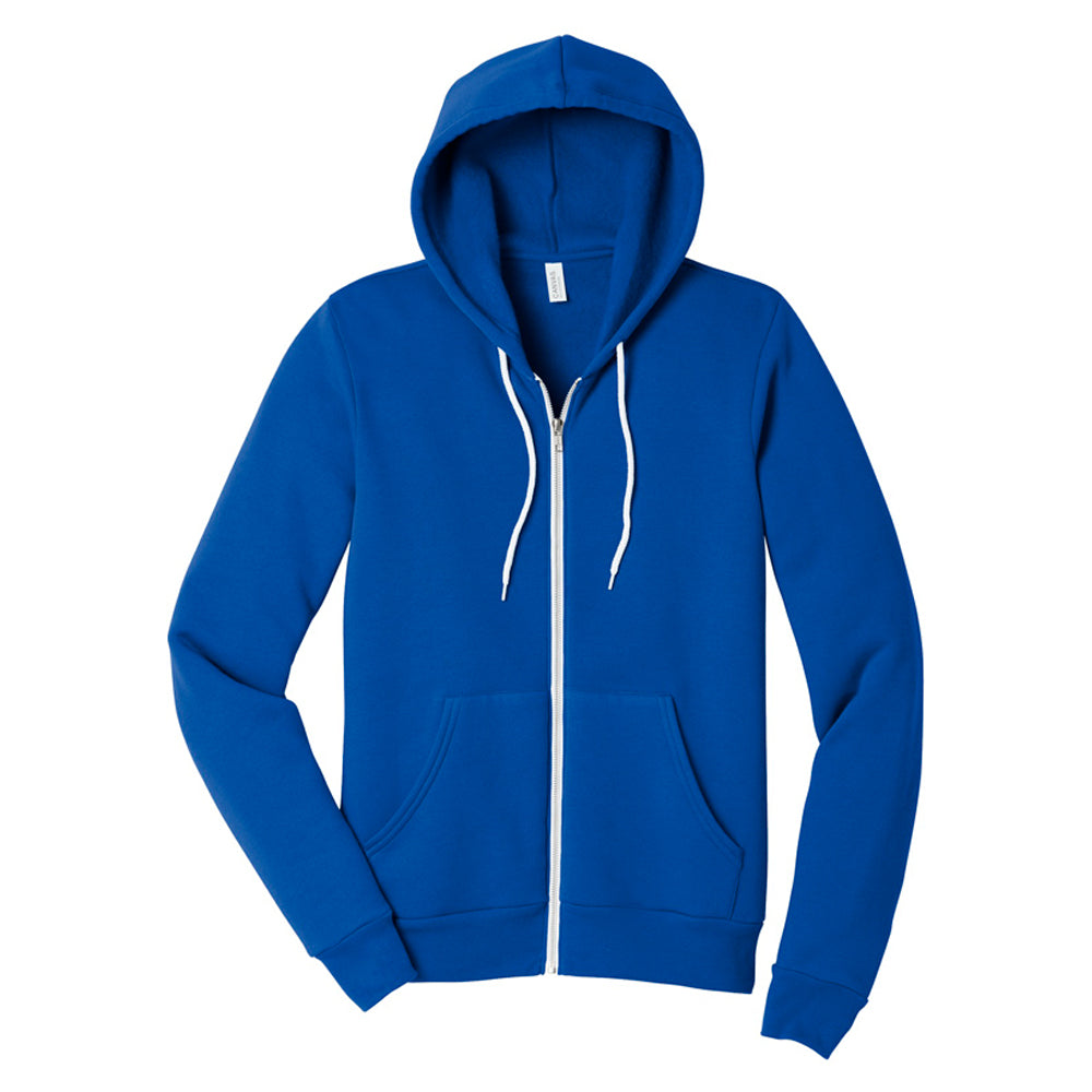 BELLA+CANVAS Unisex Sponge Fleece Full-Zip Hoodie