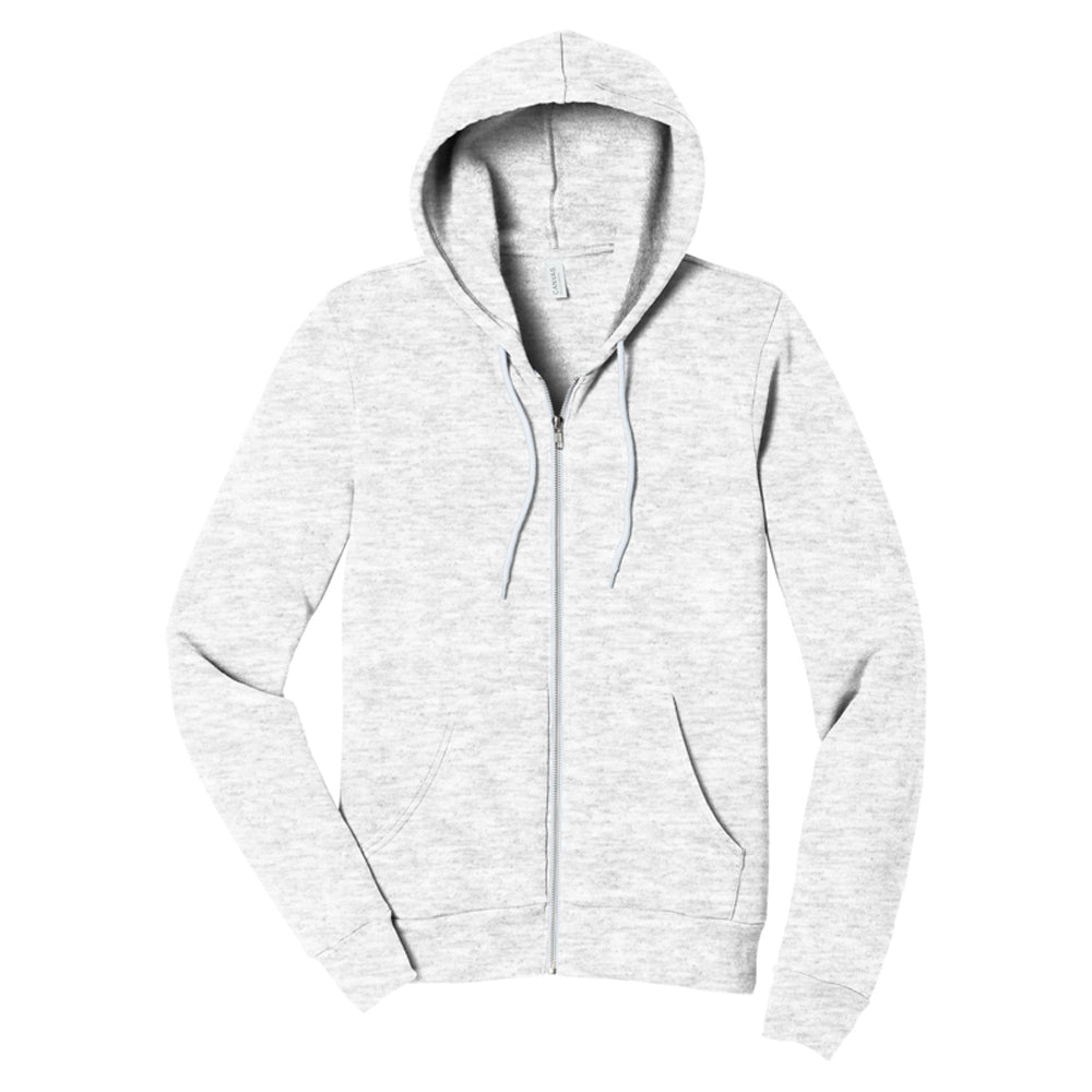 BELLA+CANVAS Unisex Sponge Fleece Full-Zip Hoodie
