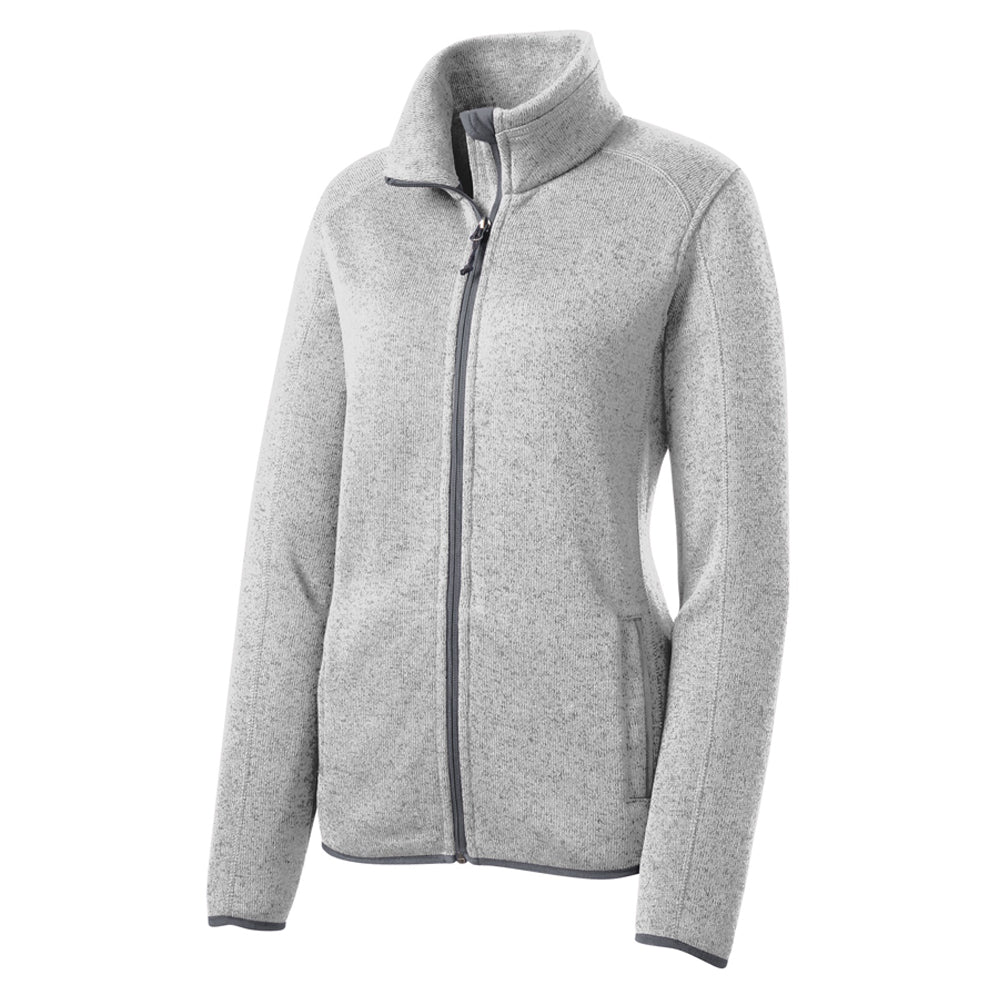 Port Authority Ladies Sweater Fleece Jacket