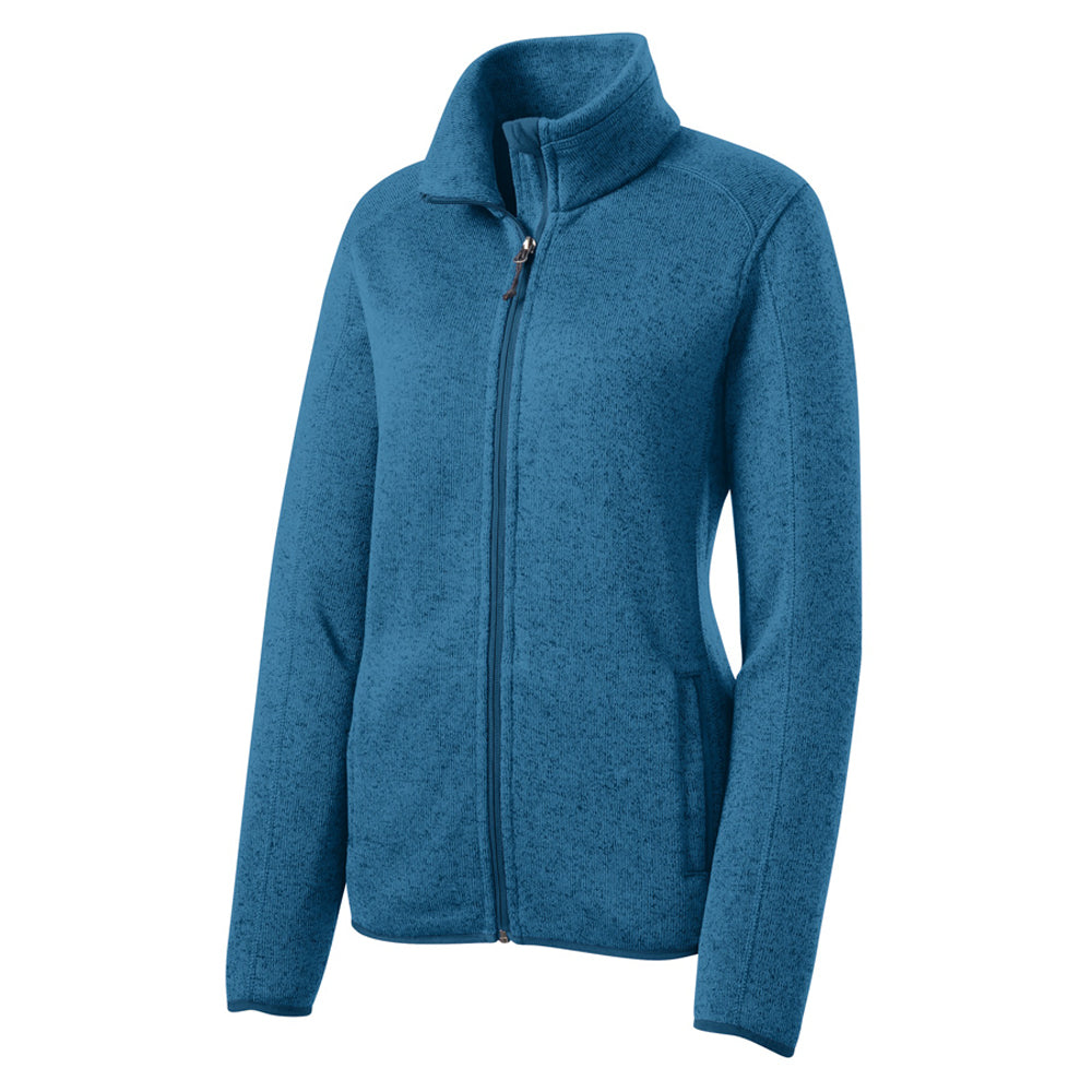 Port Authority Ladies Sweater Fleece Jacket