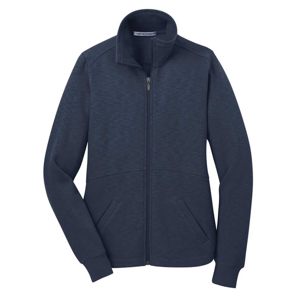 Port Authority Ladies Slub Fleece Full-Zip Jacket