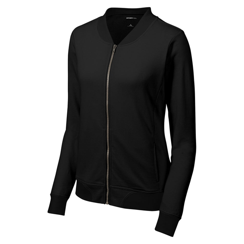 Sport-Tek Ladies Lightweight French Terry Bomber