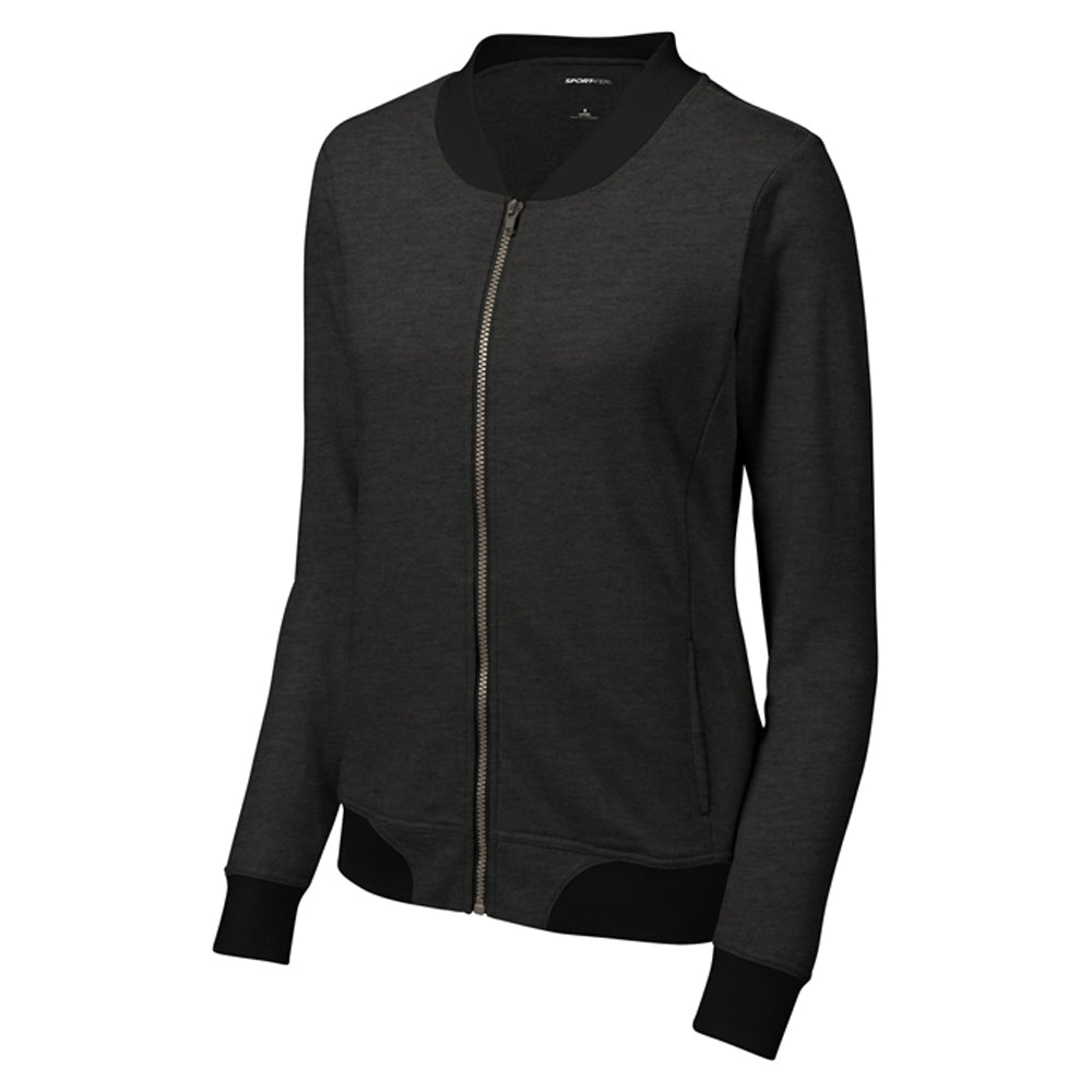 Sport-Tek Ladies Lightweight French Terry Bomber