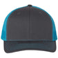 Charcoal/ Neon Blue