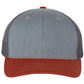 Heather Grey/ Charcoal/ Dark O