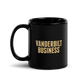 Vanderbilt Business Black Glossy Mug