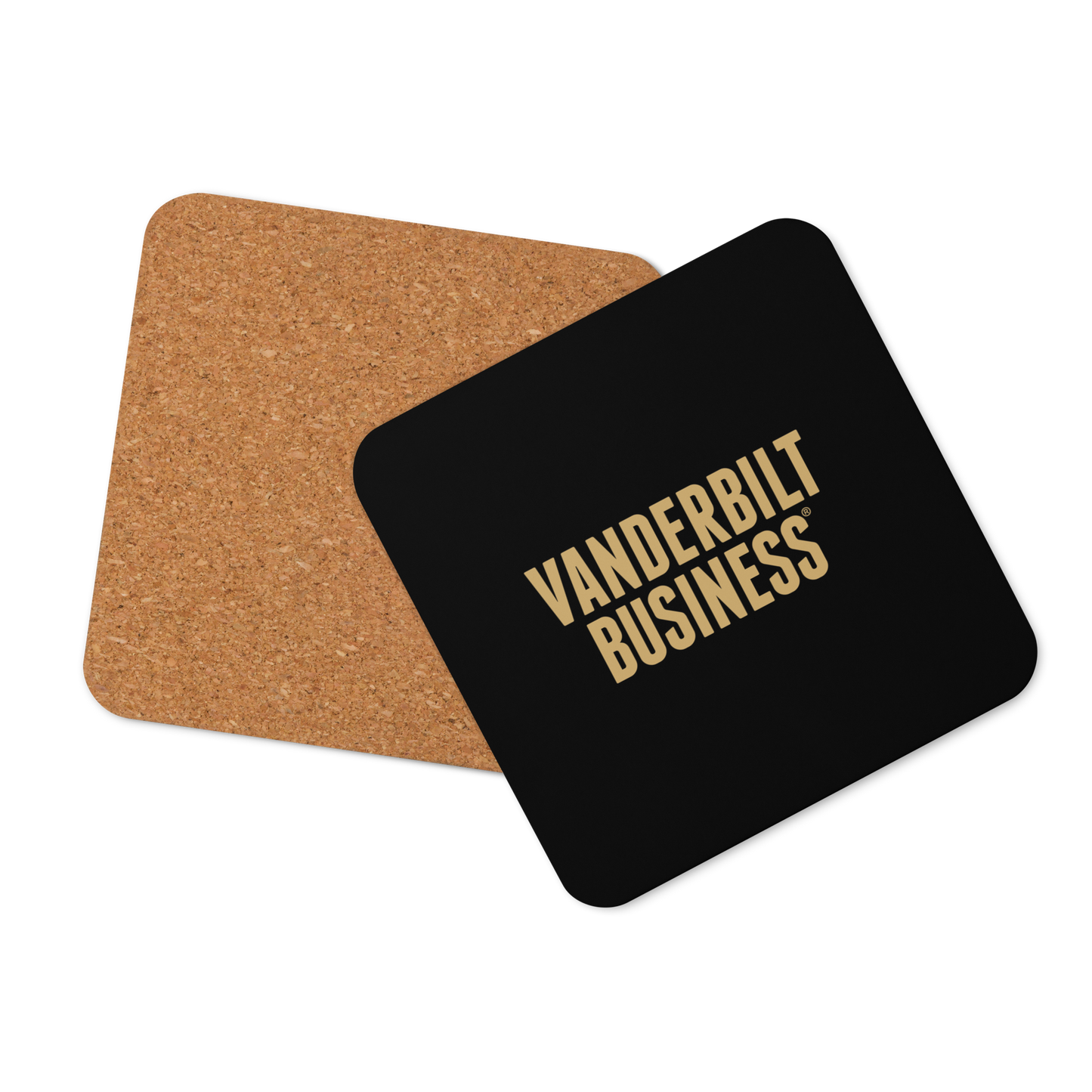 Vanderbilt Business Cork-back coaster