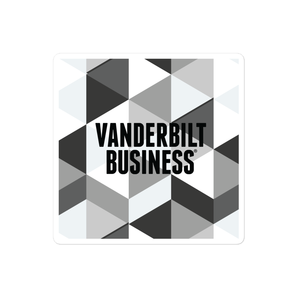 Vanderbilt Business Bubble-free stickers